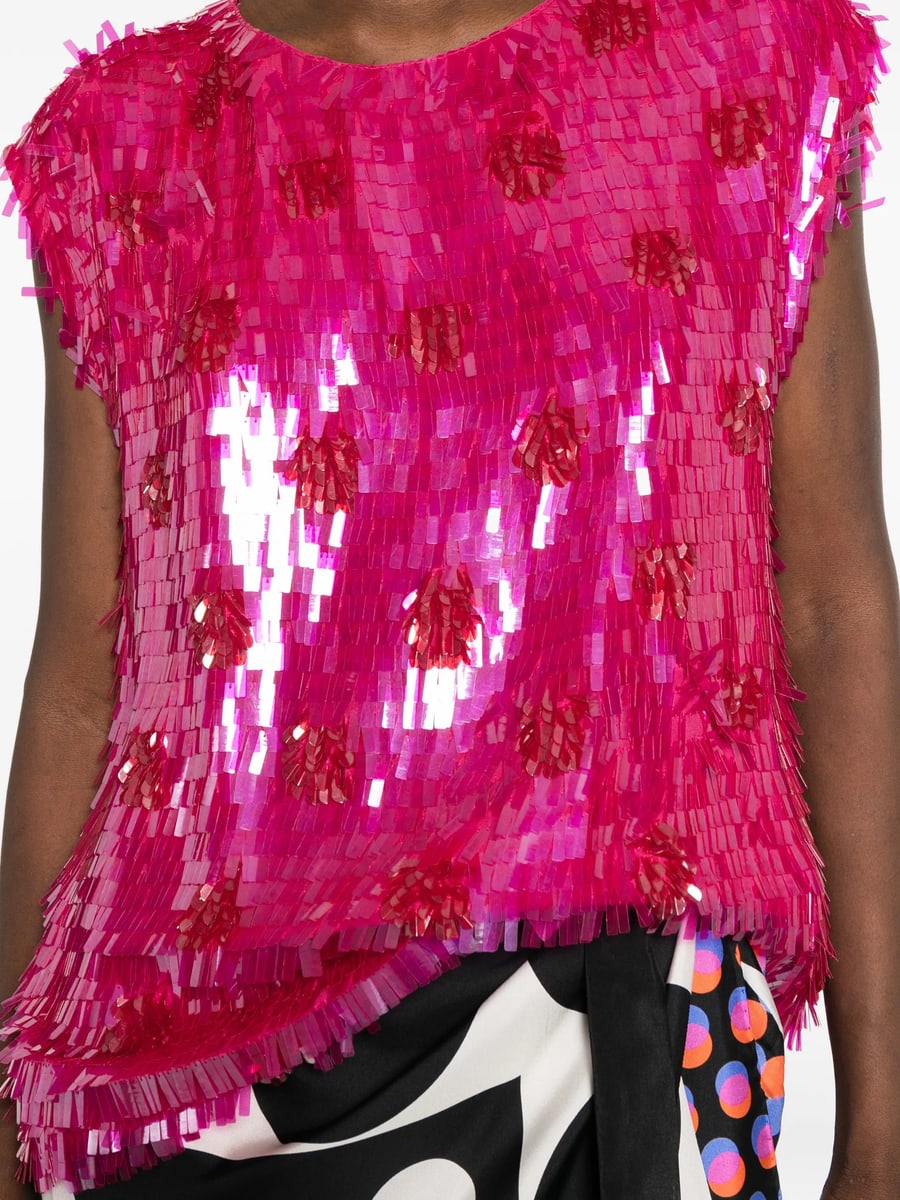 Dries Van Noten Dries Van Noten Embellished Top, view 2