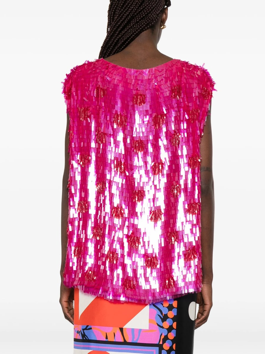 Dries Van Noten Dries Van Noten Embellished Top, view 3