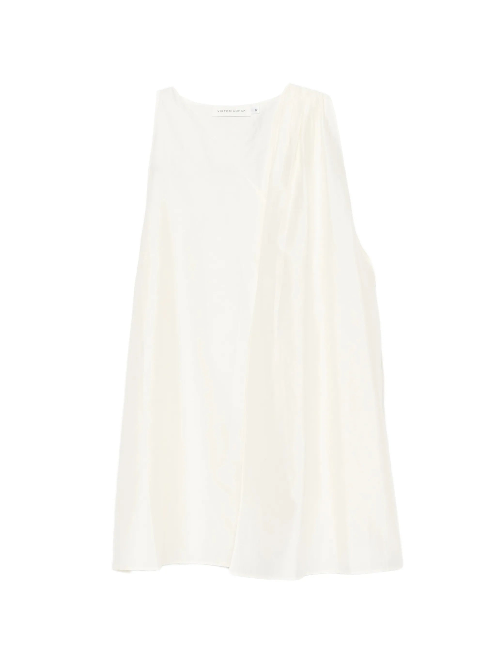 Viktoria Chan Viktoria Chan Cilla Draped Sleeveless Top