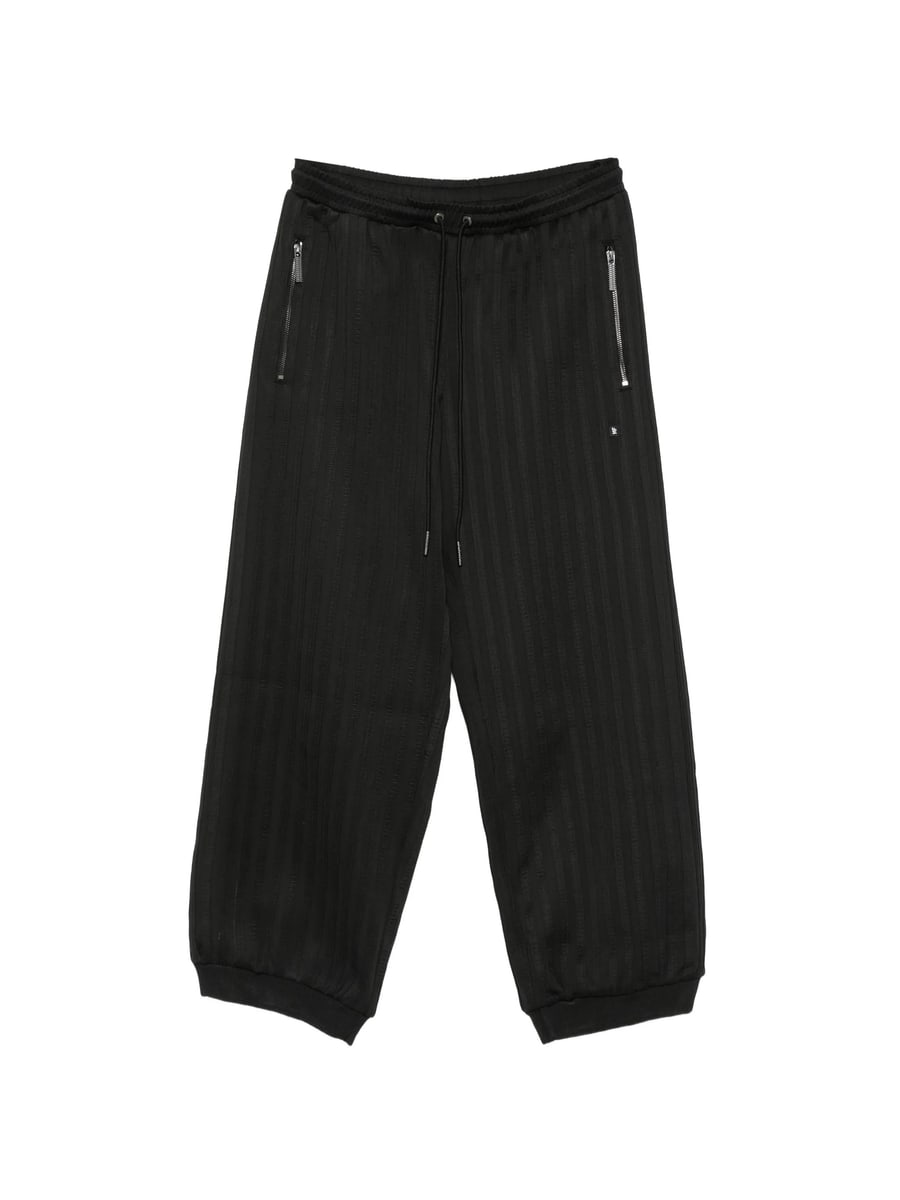 Madfrenzy Madfrenzy Zip Striped Trousers