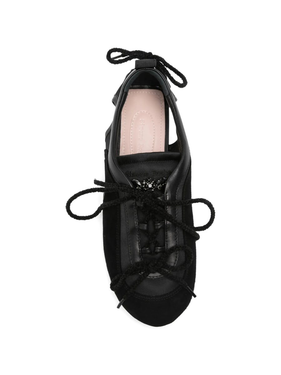 Simone Rocha Simone Rocha Cutout Lace-up Sneakers, view 3