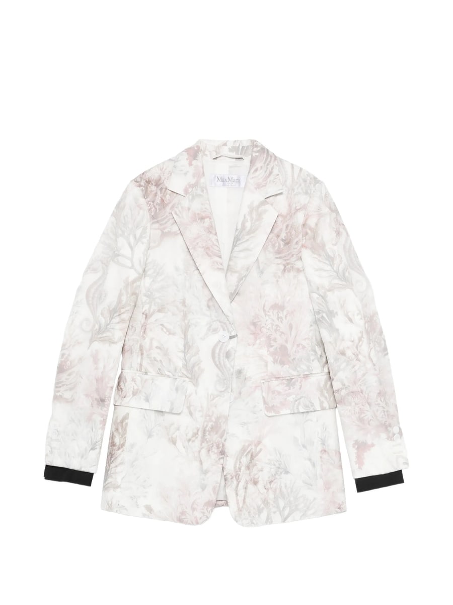 Max Mara Max Mara Floral-print Blazer