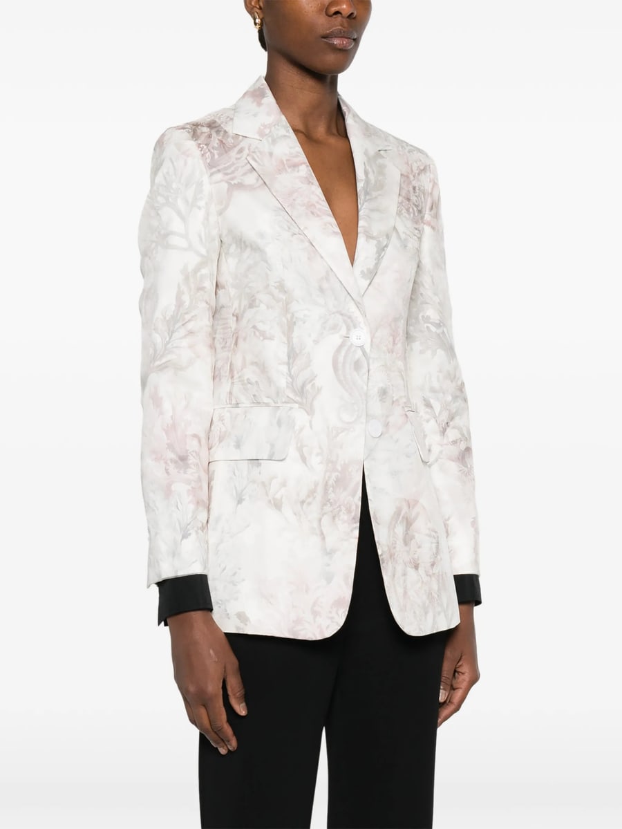 Max Mara Max Mara Floral-print Blazer, view 3