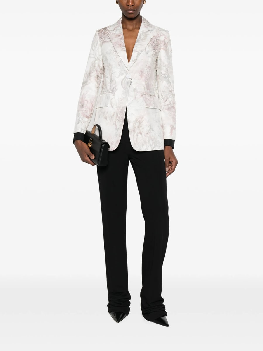 Max Mara Max Mara Floral-print Blazer, view 4