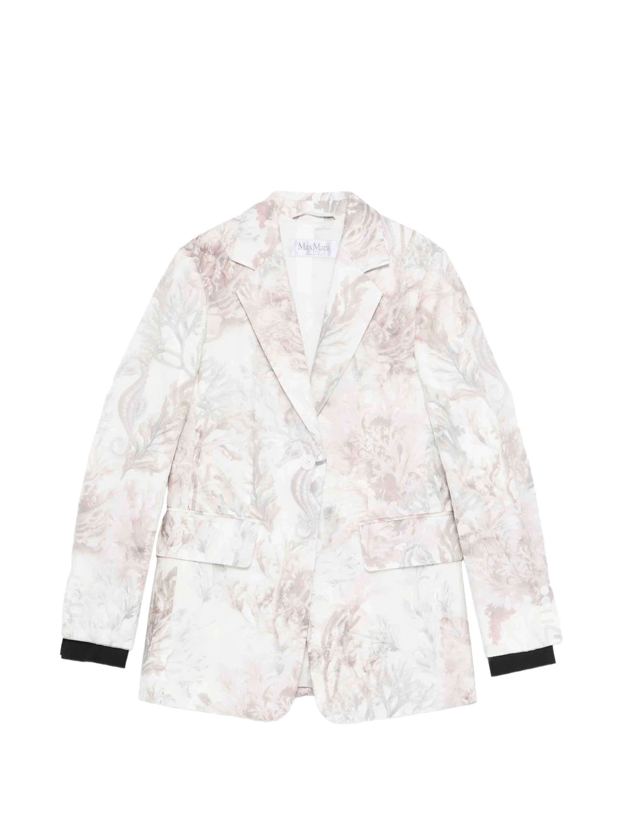 Max Mara Max Mara Floral-print Blazer