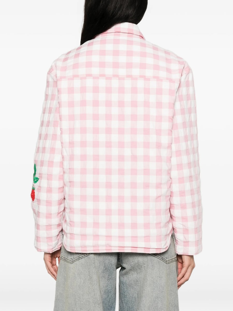 Susanna Blu Susanna Blu Crisantemo Gingham Jacket, view 4