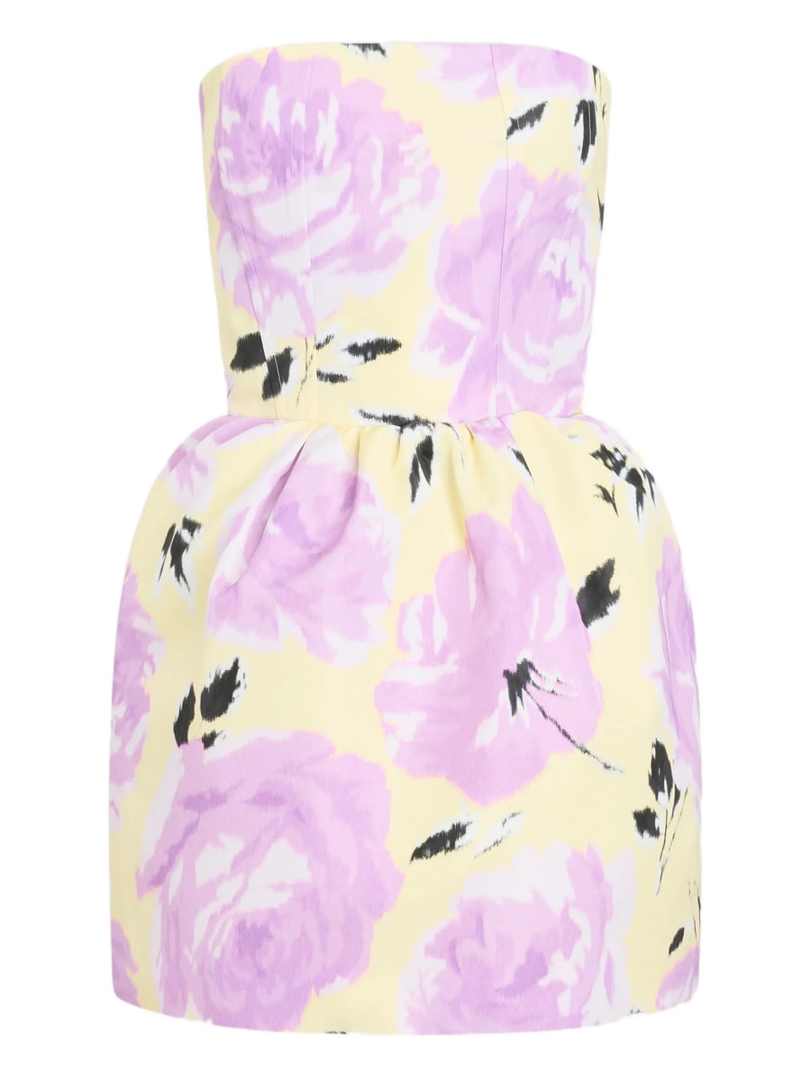 Patou Patou Floral Mini Dress