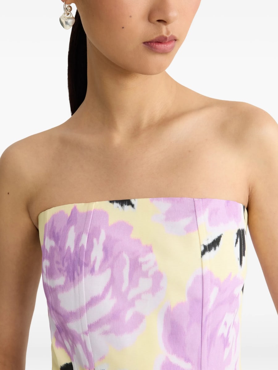 Patou Patou Floral Mini Dress, view 4