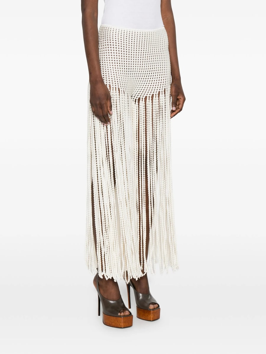 Alaïa Alaïa Beaded Knit Trousers, view 4