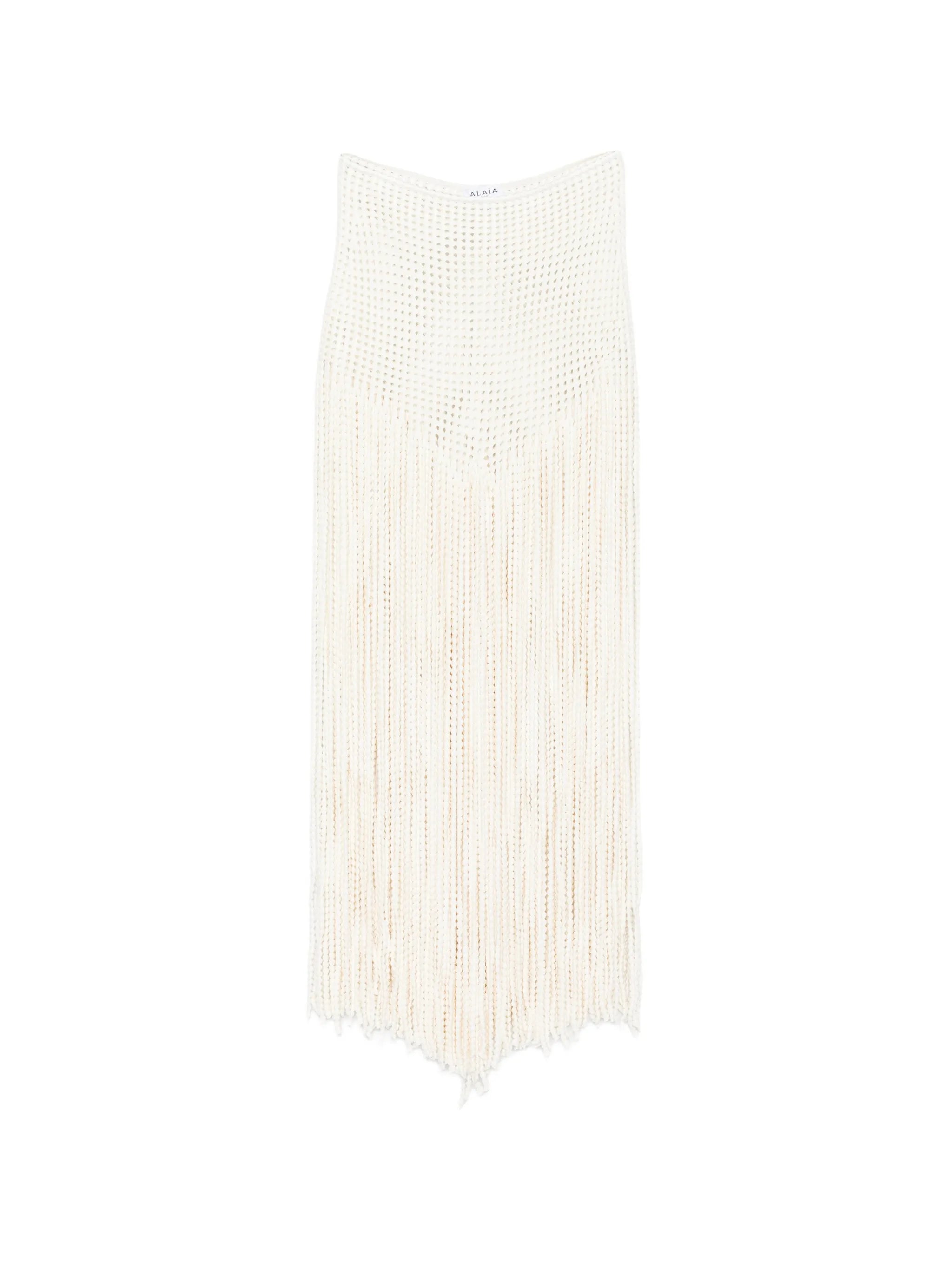 Alaïa Alaïa Beaded Knit Trousers