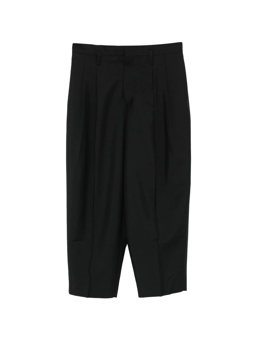 Jil Sander Jil Sander Pleated Cropped Trousers