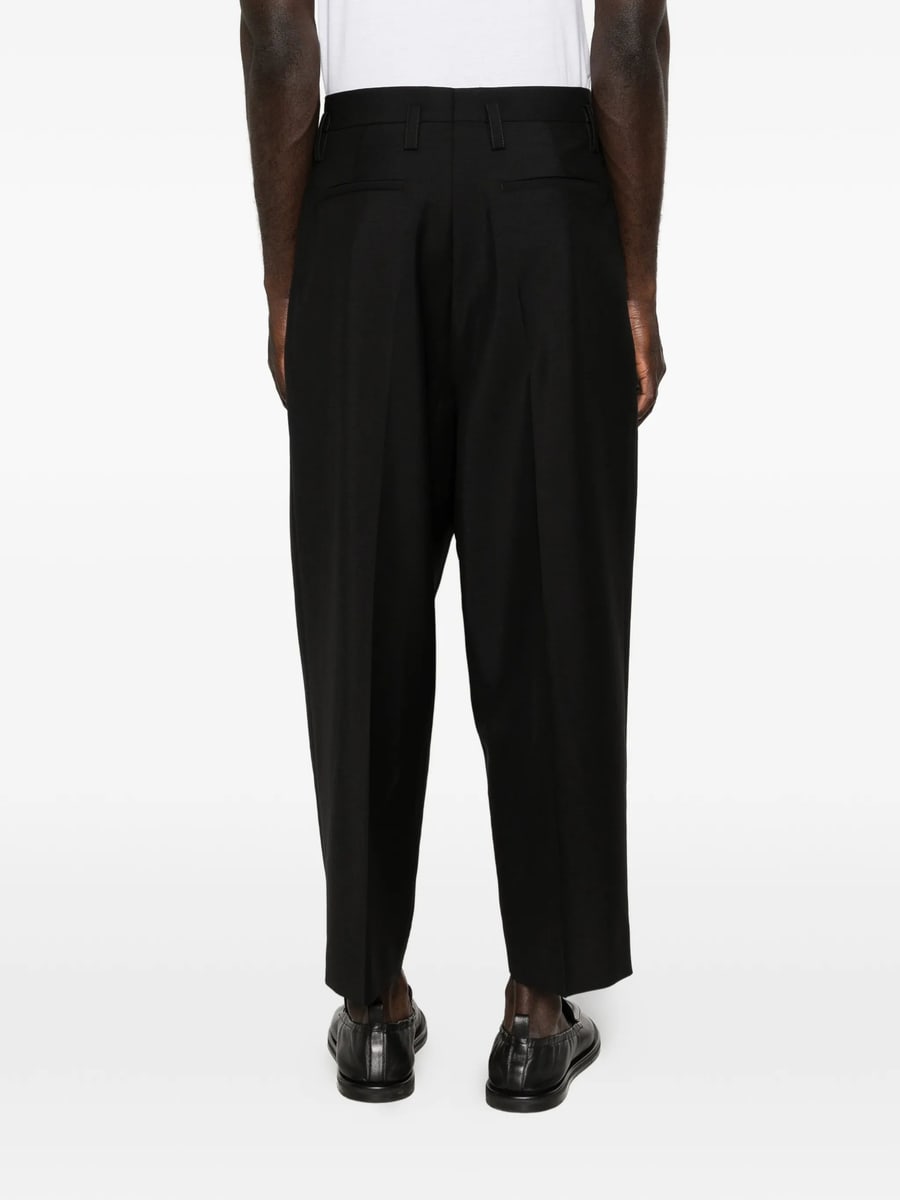 Jil Sander Jil Sander Pleated Cropped Trousers, view 2