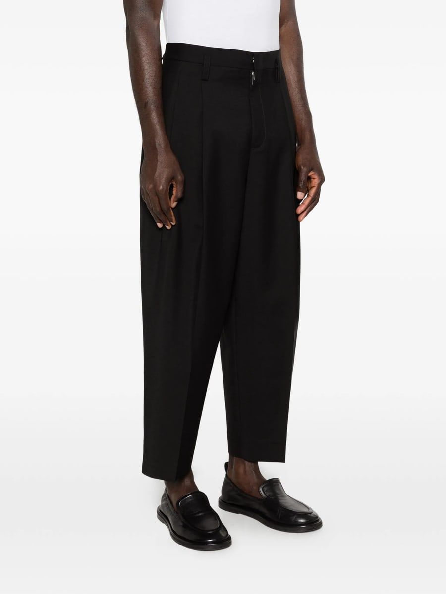 Jil Sander Jil Sander Pleated Cropped Trousers, view 5
