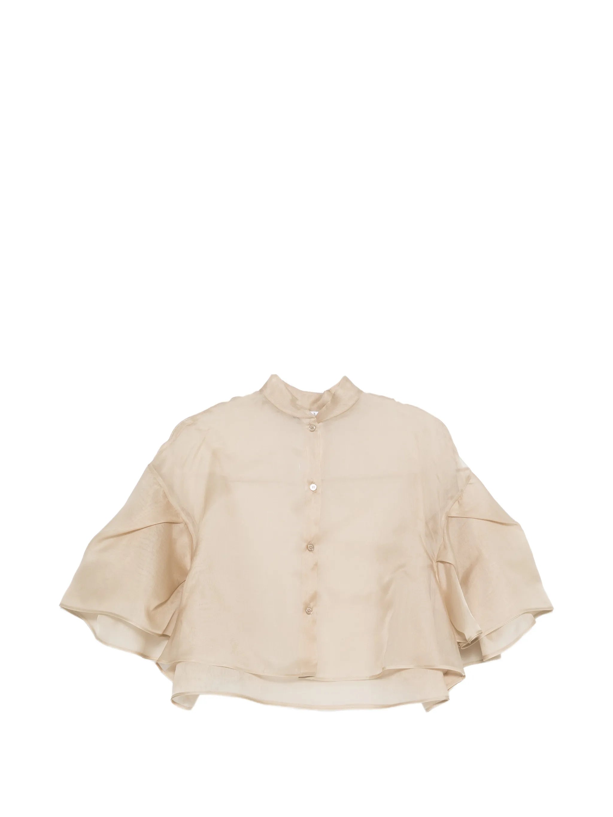 Max Mara Max Mara Ruffled Layered Shirt