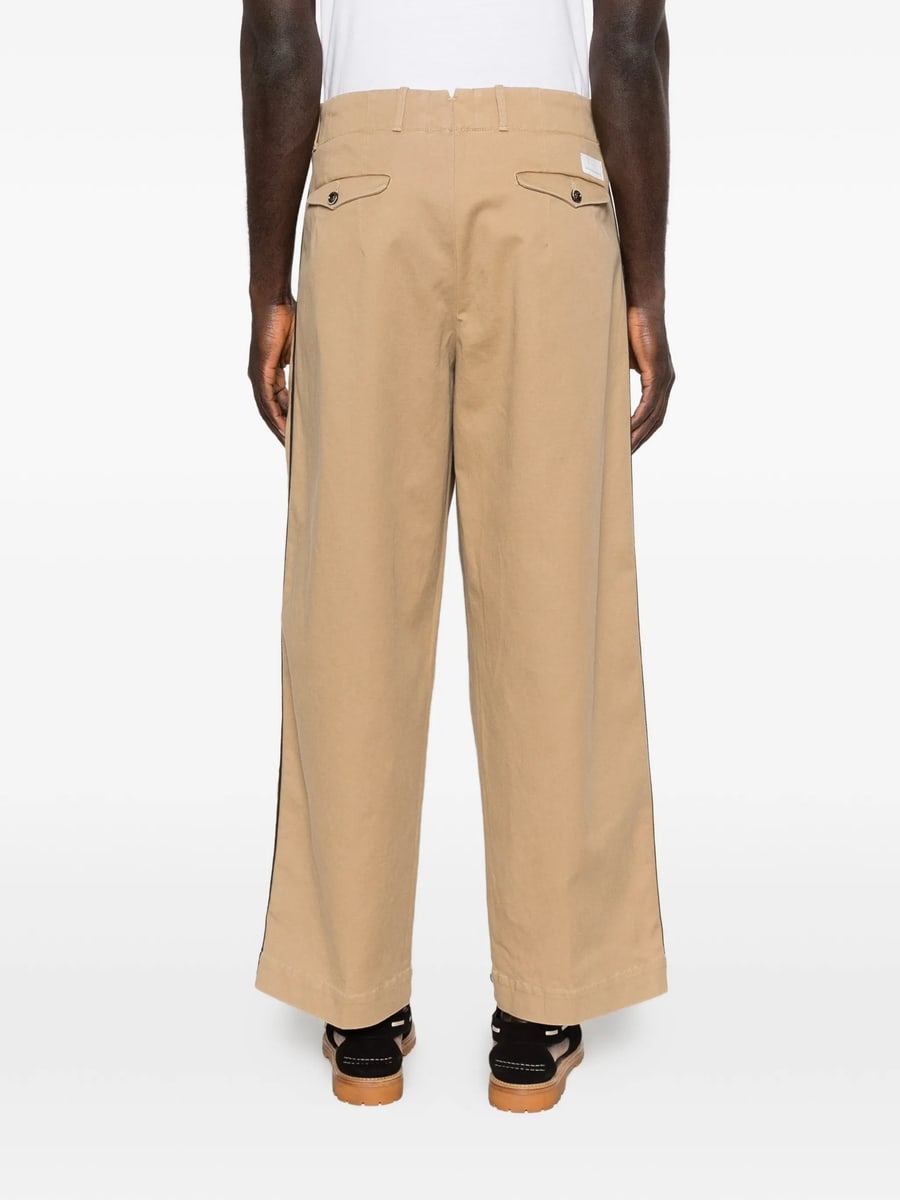 Nine In The Morning Nine In The Morning Damiano Squad Side-stripe Trousers, view 4