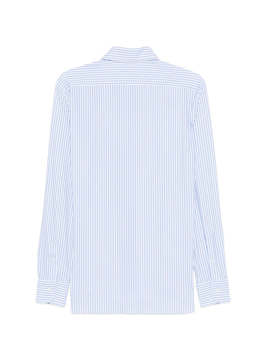 Barba Barba Striped Shirt, view 3