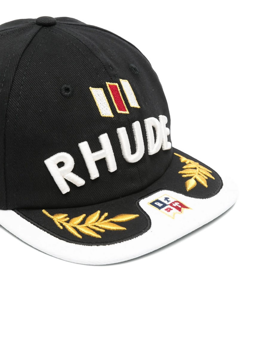 Rhude Rhude Embroidered Baseball Cap, view 2