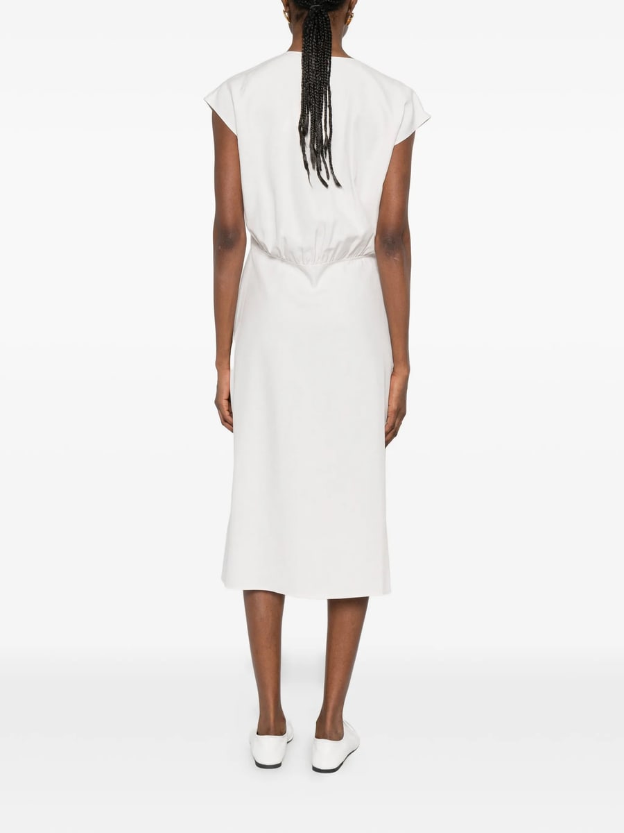 Calvin Klein Calvin Klein V-neck Midi  Dress, view 4