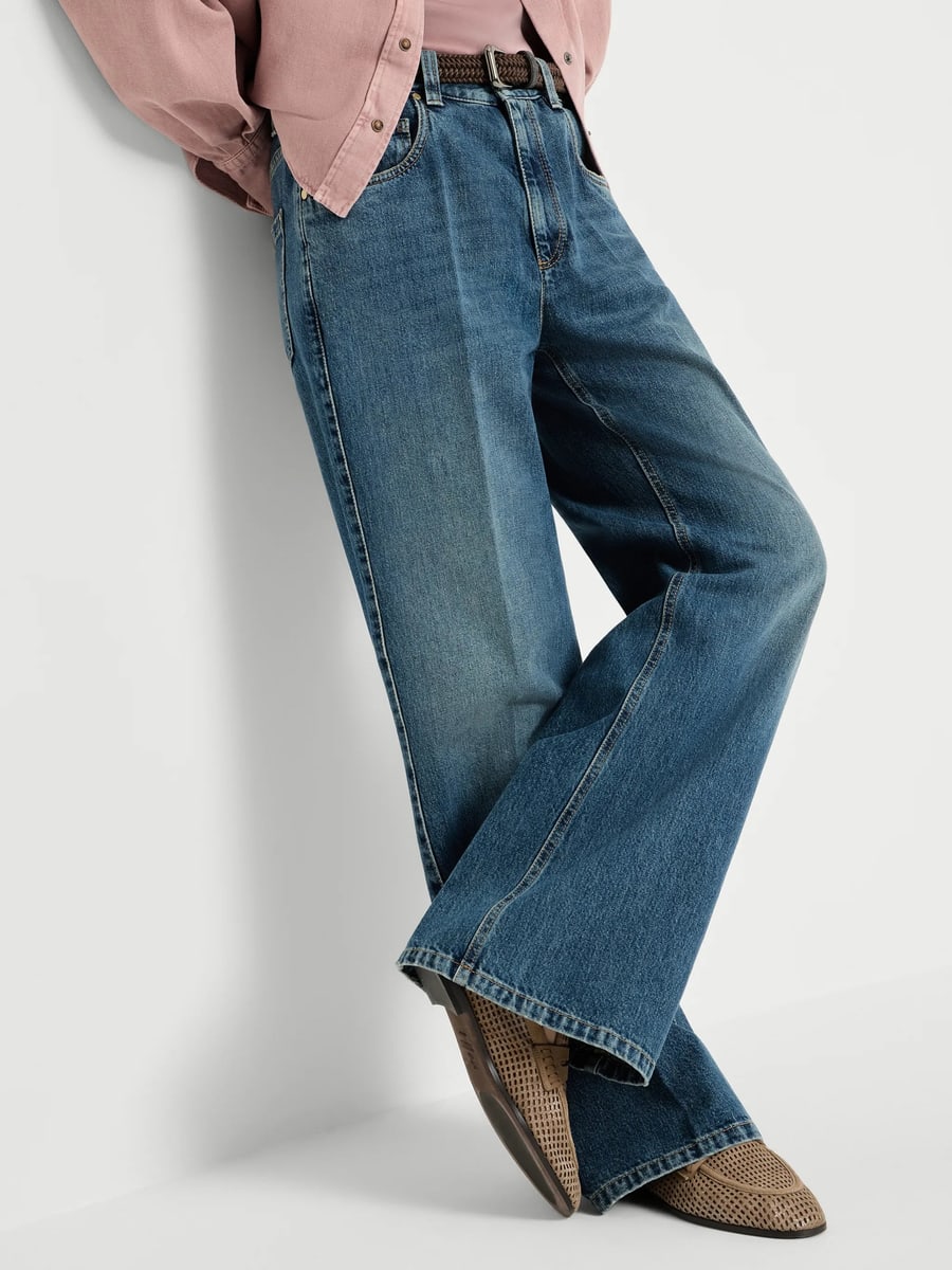Brunello Cucinelli Brunello Cucinelli Five-pockets Jeans, view 6