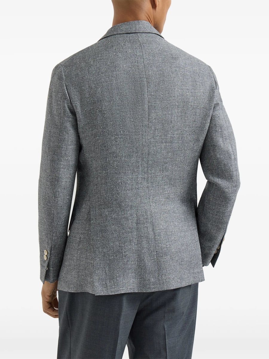 Brunello Cucinelli Brunello Cucinelli Single-breasted Blazer, view 5