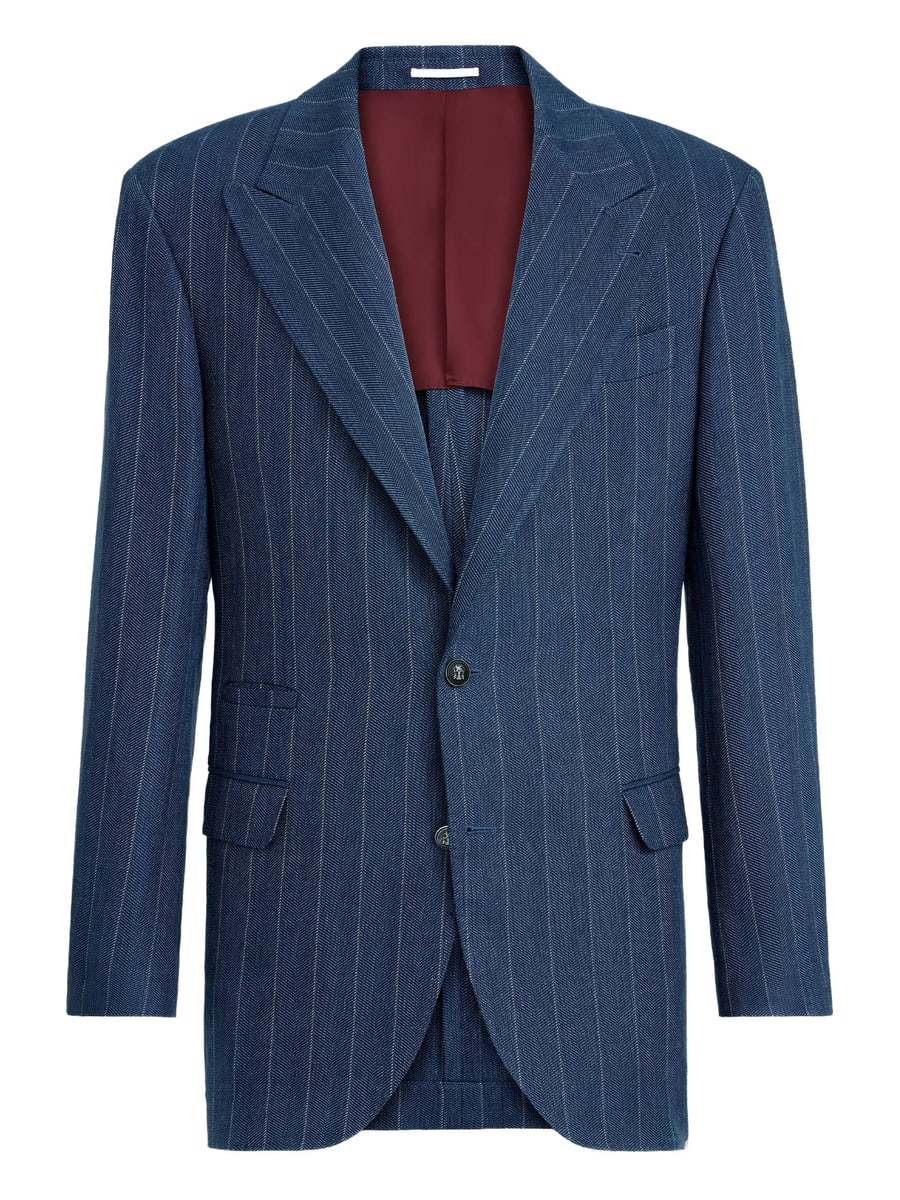 Brunello Cucinelli Brunello Cucinelli Pinstriped  Blazer