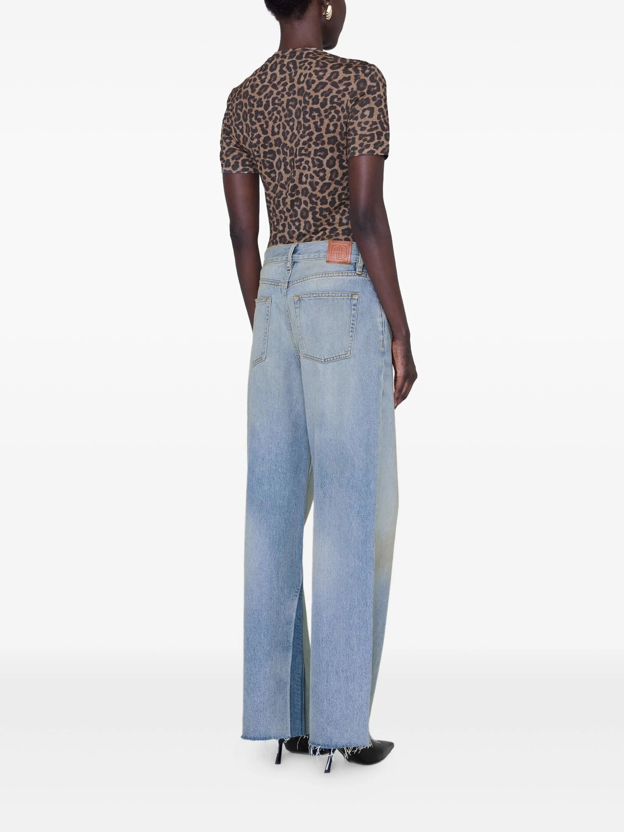 Anine Bing Anine Bing Sylvie Leopard-print T-shirt, view 2