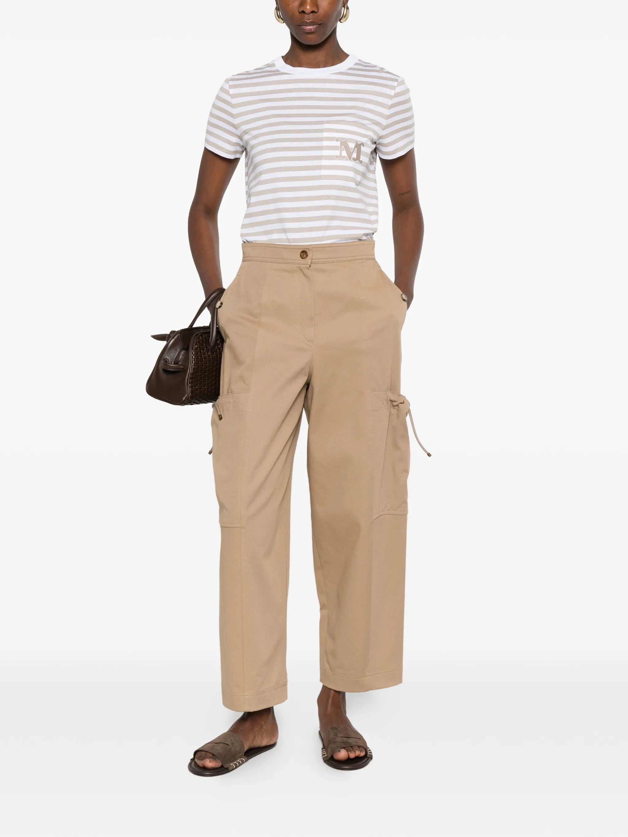 Max Mara Max Mara Mxmlepre Cargo-pocket Trousers, view 2