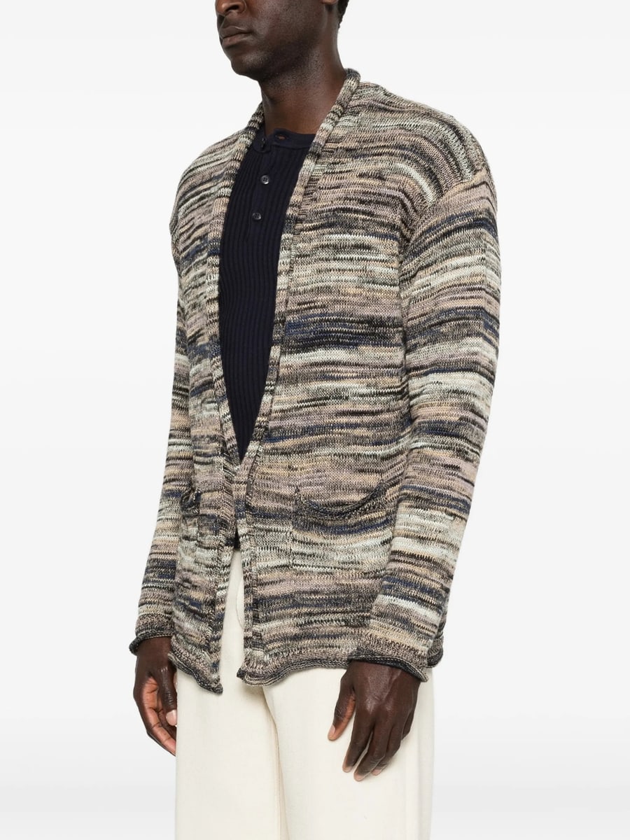 Roberto Collina Roberto Collina Striped Cardigan, view 3