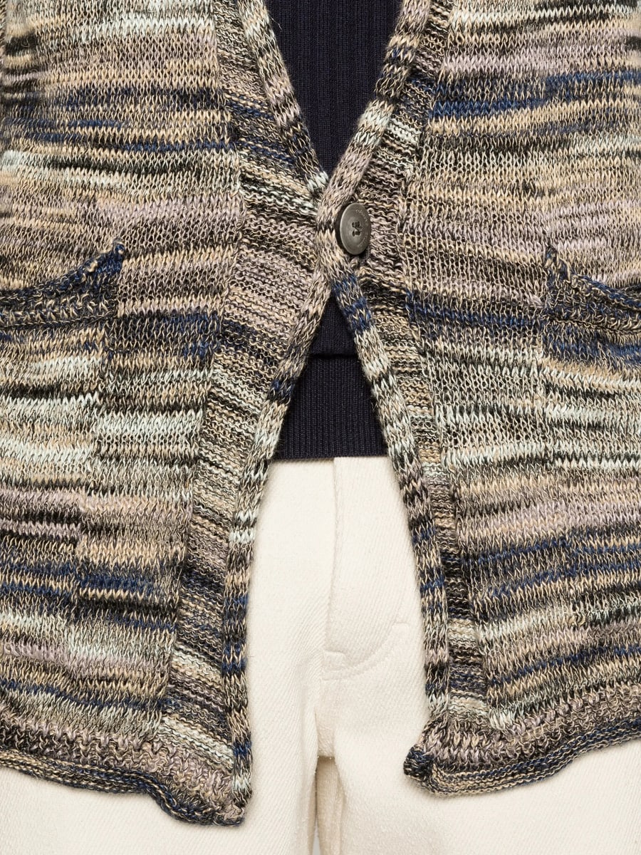 Roberto Collina Roberto Collina Striped Cardigan, view 4
