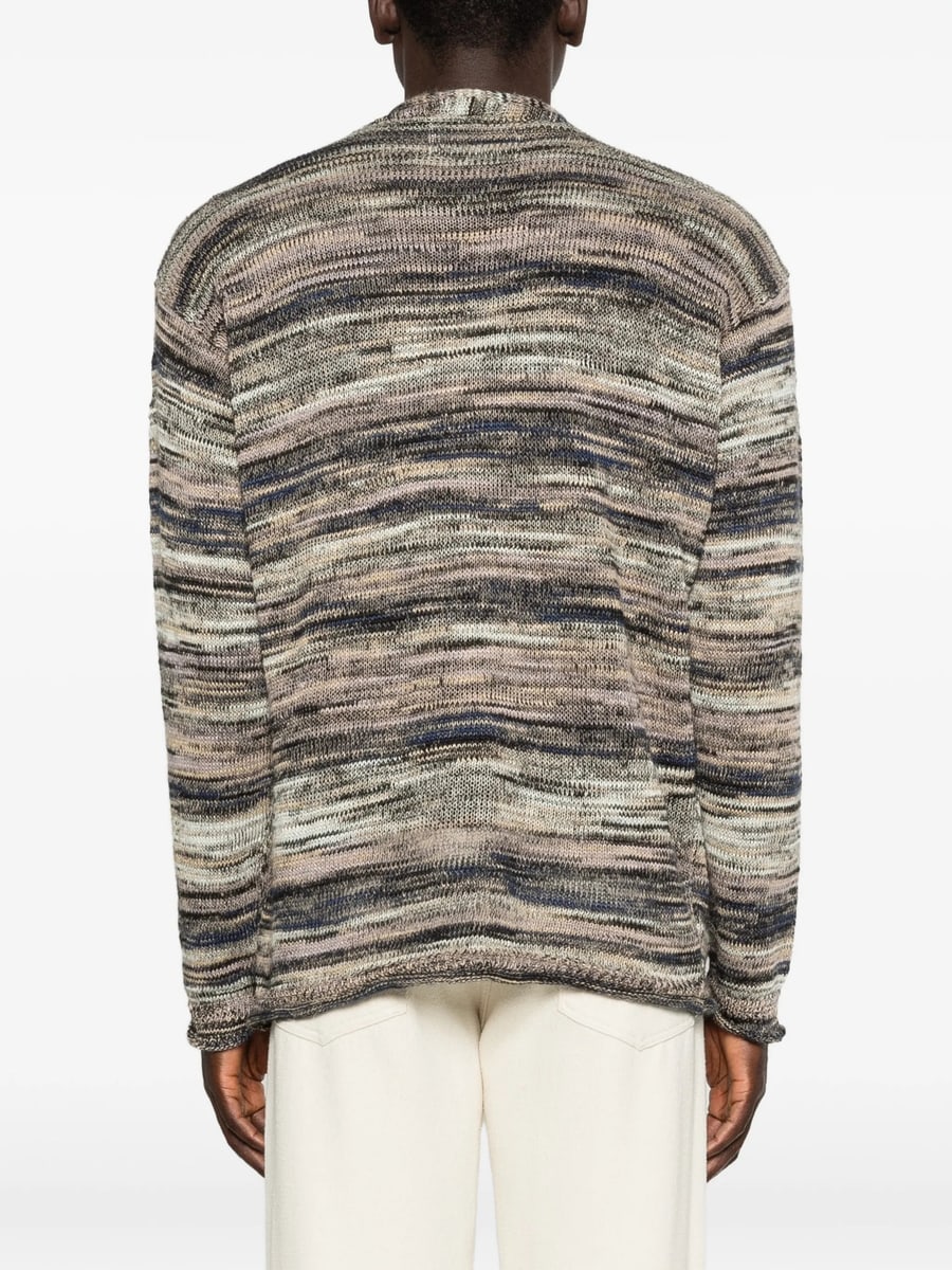 Roberto Collina Roberto Collina Striped Cardigan, view 5