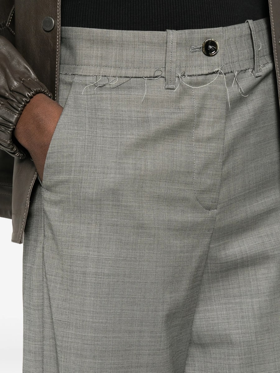 Nine In The Morning Nine In The Morning Karen Frayed-detail Trousers, view 3