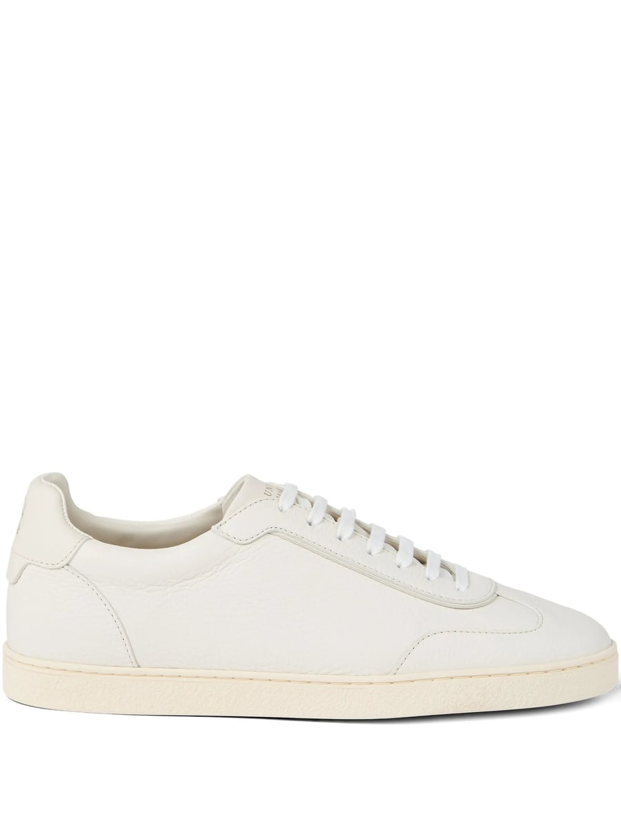 Brunello Cucinelli Brunello Cucinelli Grained Leather Sneakers