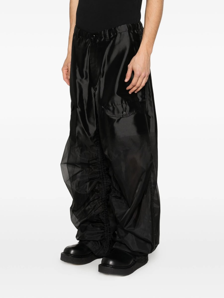 Taakk Taakk Cargo Drawstring Trousers, view 4
