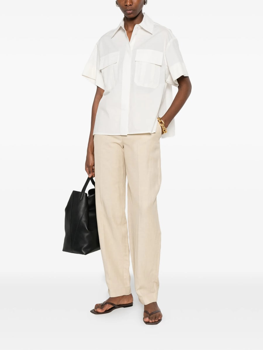Joseph Joseph Light Linen Blend Trousers, view 2