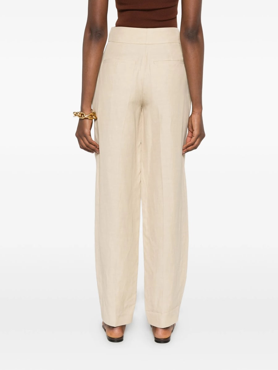 Joseph Joseph Light Linen Blend Trousers, view 3
