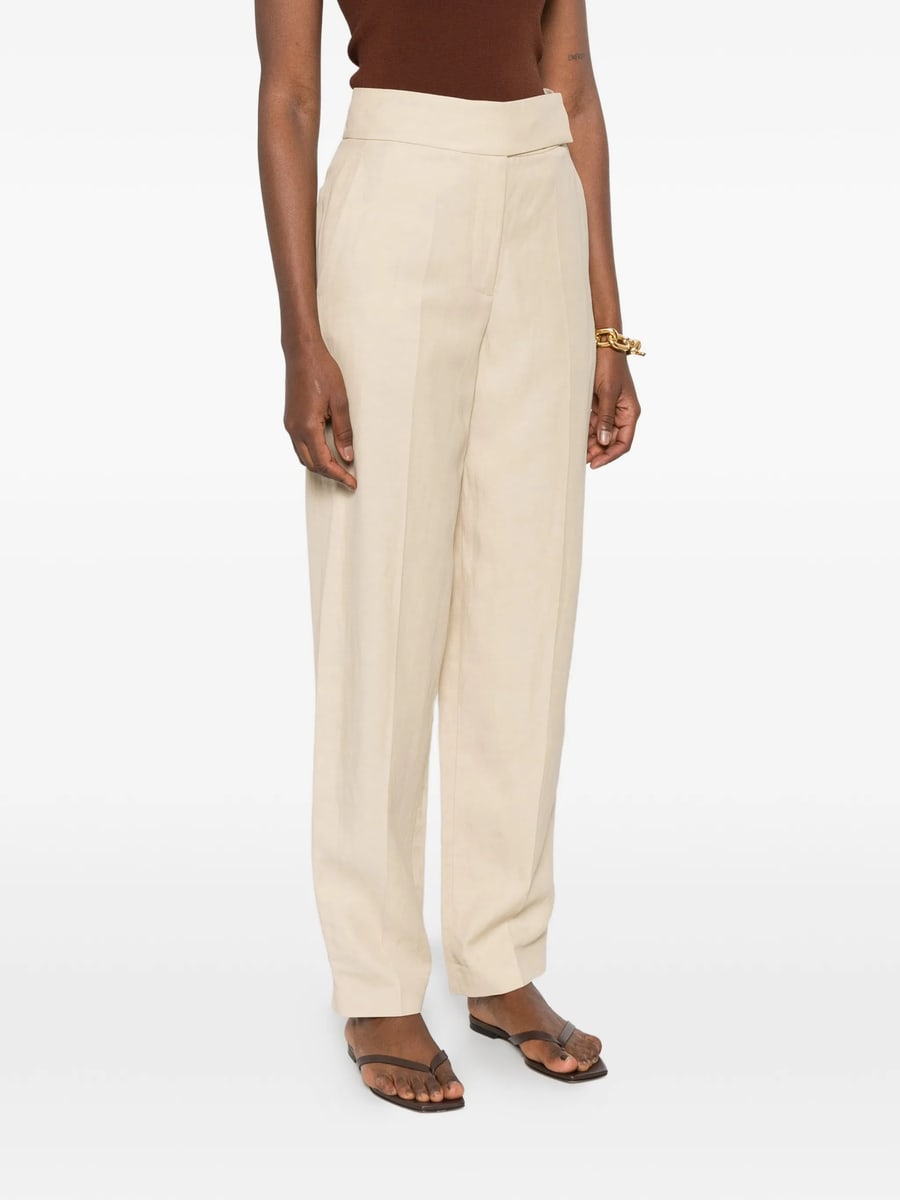 Joseph Joseph Light Linen Blend Trousers, view 4