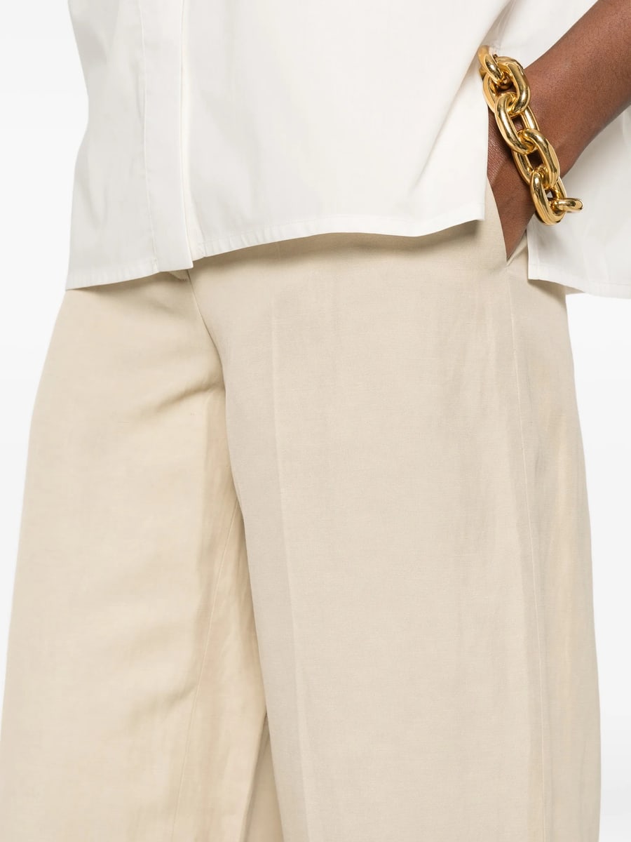 Joseph Joseph Light Linen Blend Trousers, view 5