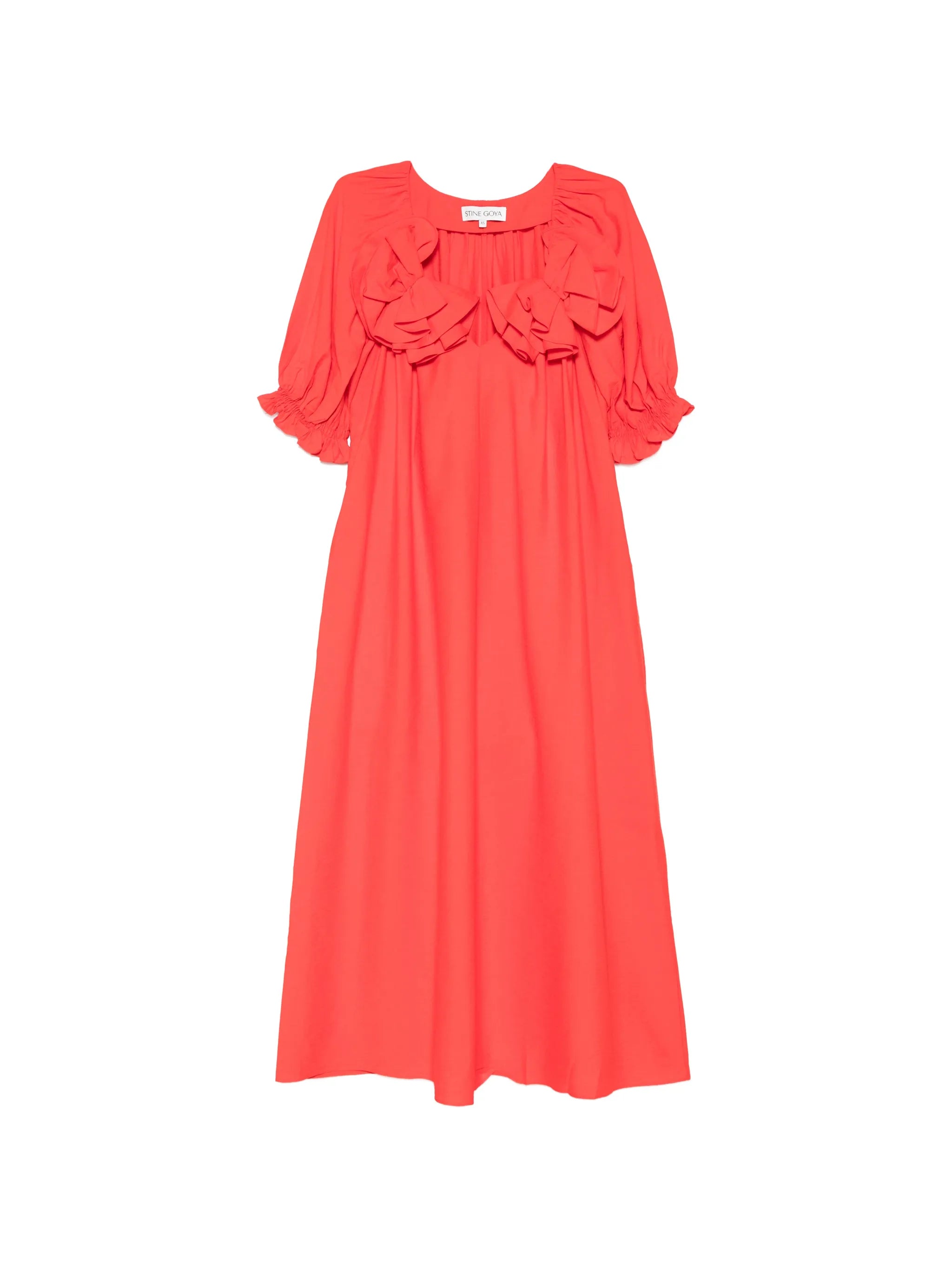 Stine Goya Stine Goya Ruffled Midi Dress