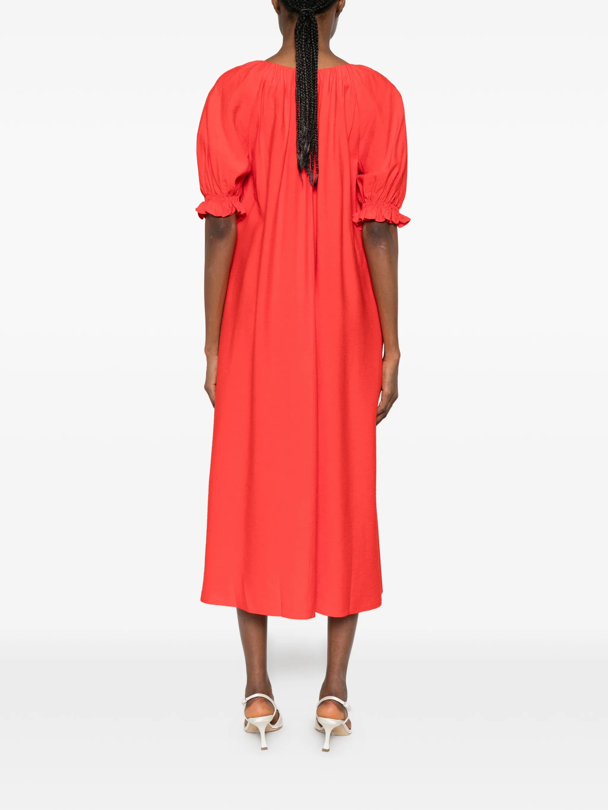 Stine Goya Stine Goya Ruffled Midi Dress, view 2