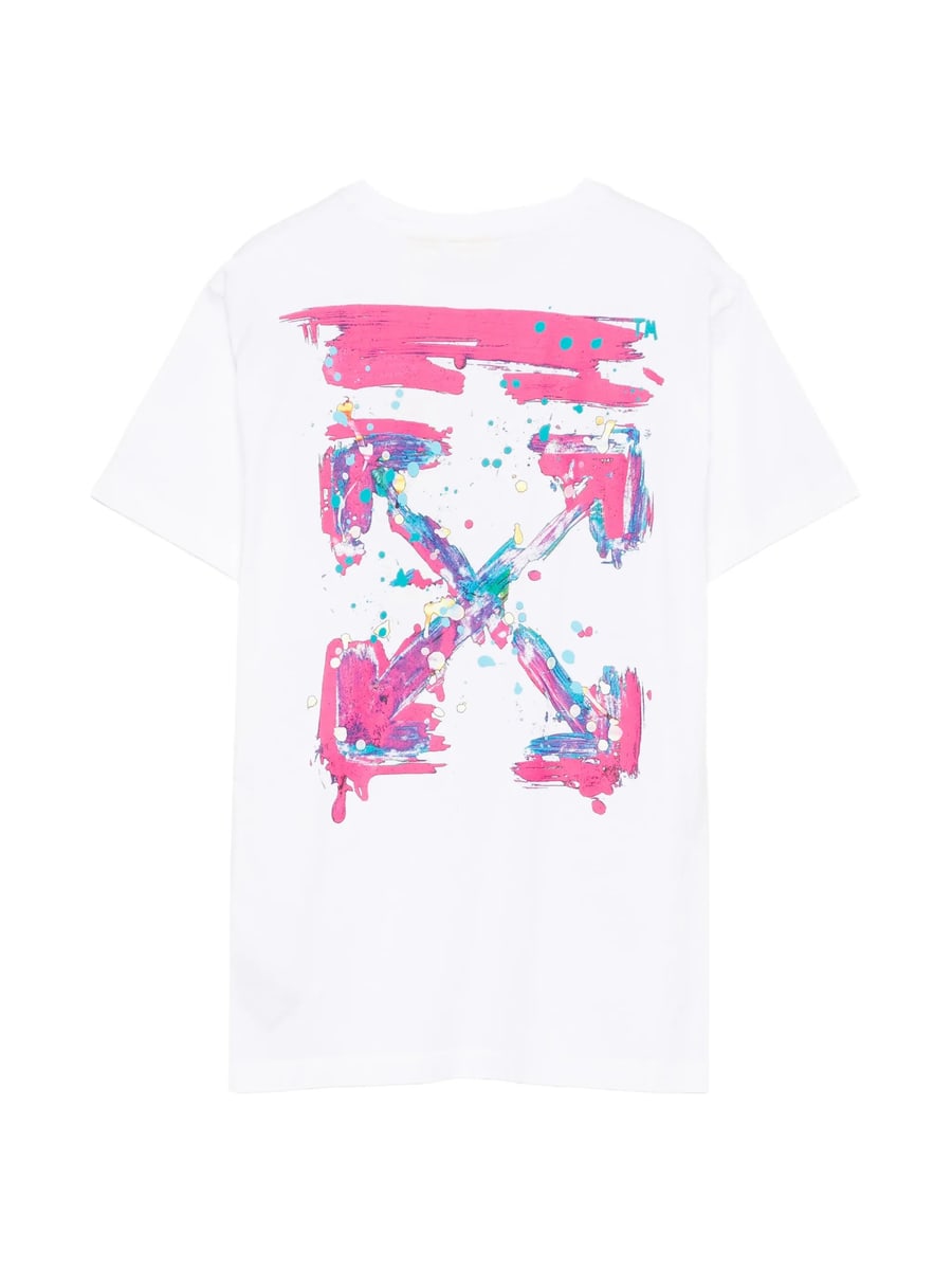 Off-White Off-white Arrow Splat T-shirt, view 2