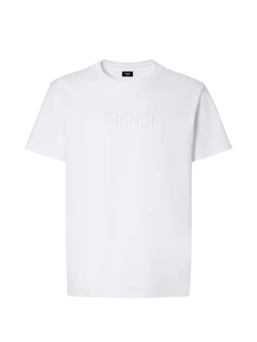 Fendi Fendi Embossed T-shirt