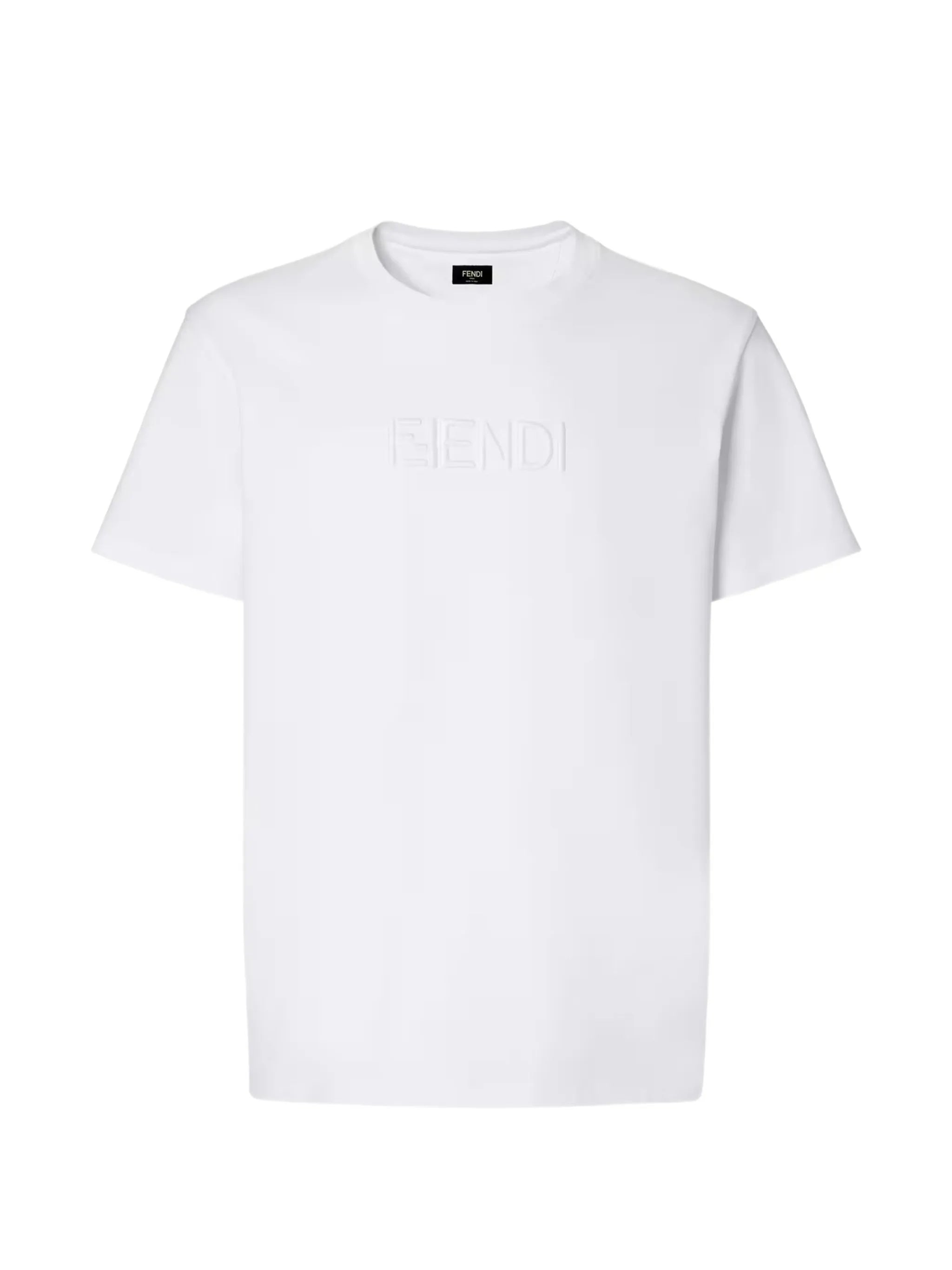 Fendi Fendi Embossed T-shirt
