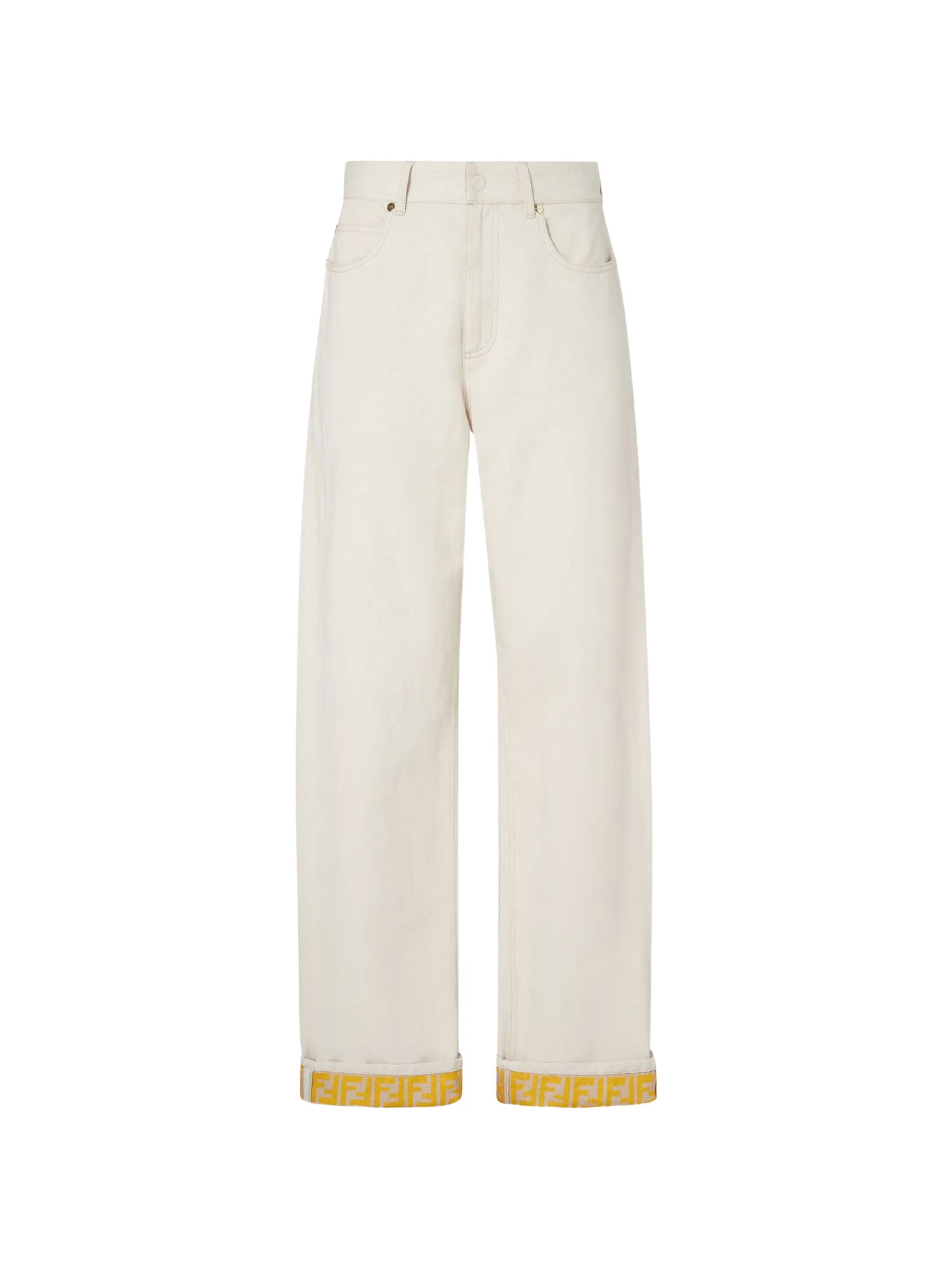Fendi Fendi Straight Leg Jeans