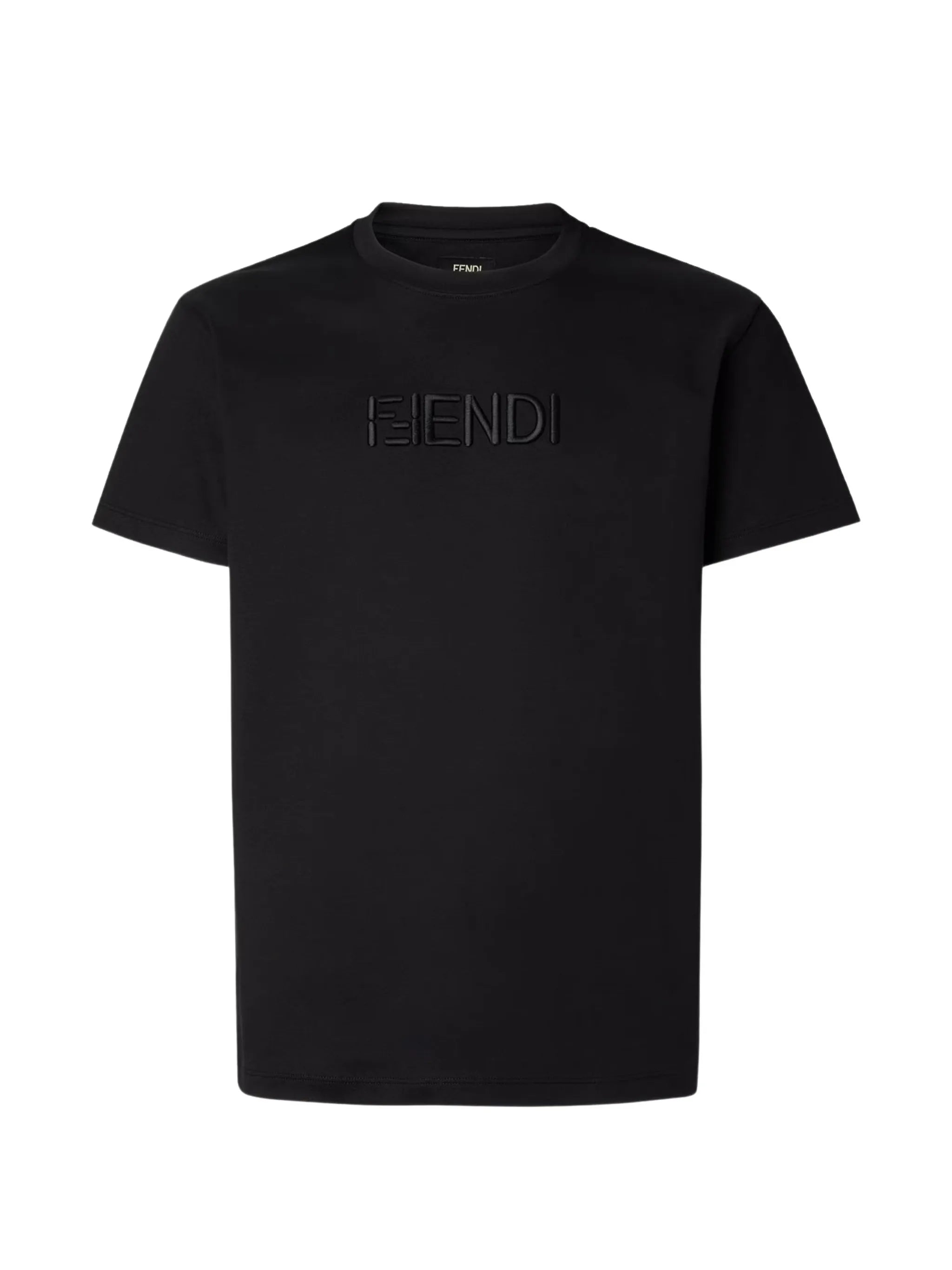 Fendi Fendi Fendi T-shirts And Polos Black