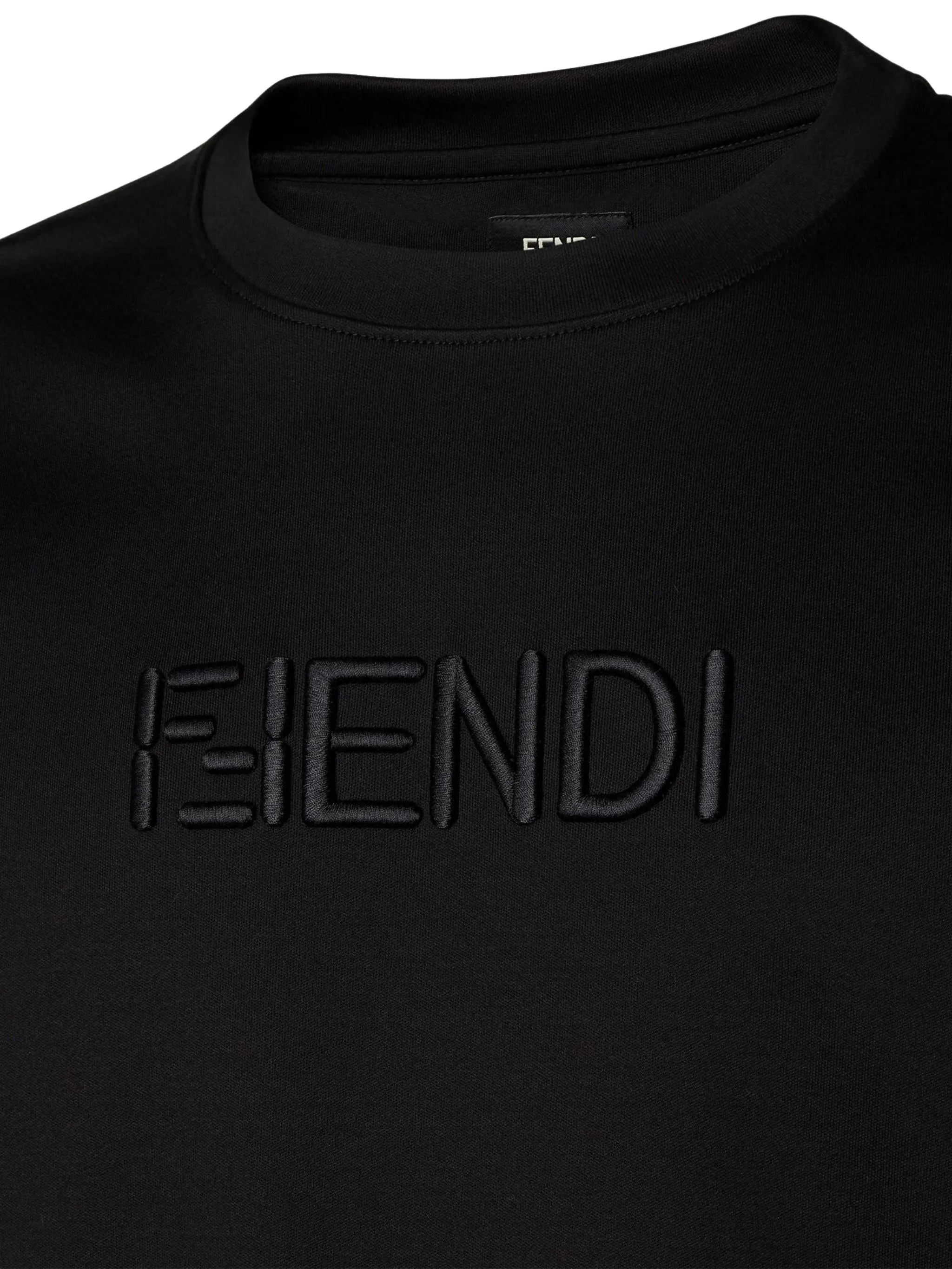 Fendi Fendi Fendi T-shirts And Polos Black, view 2