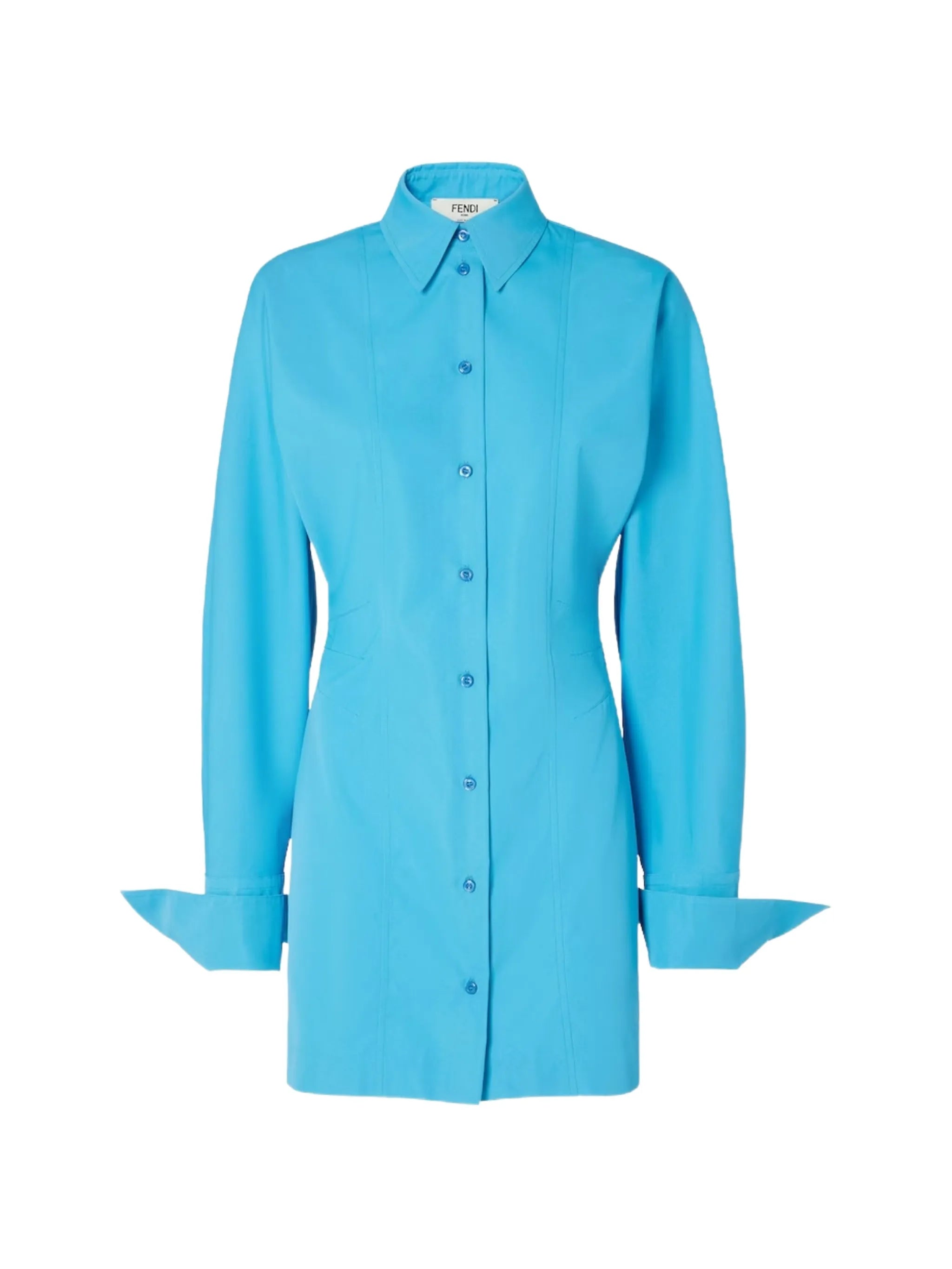 Fendi Fendi Buttoned Collared Dress