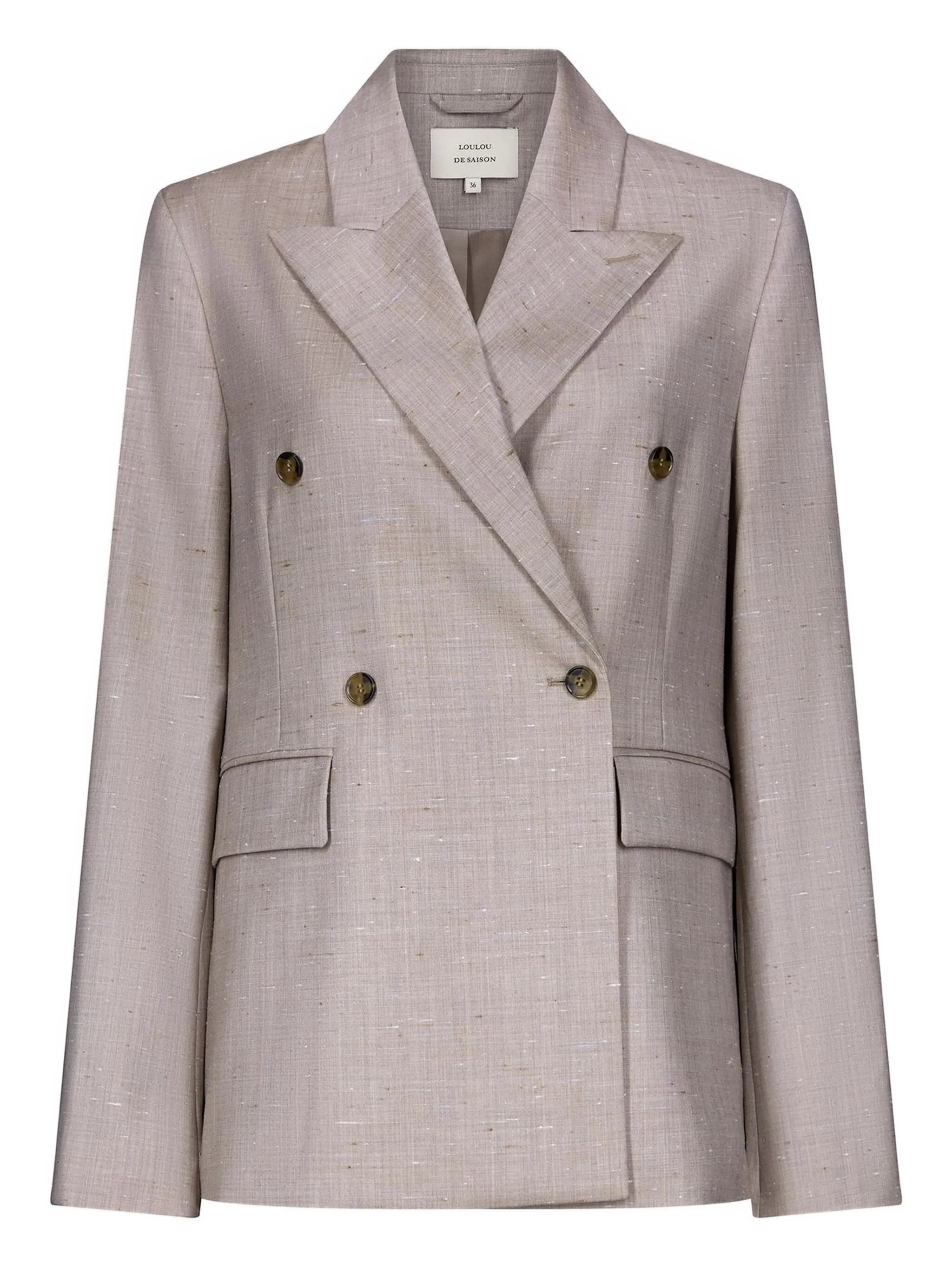 Lou Lou De Saison Lou Lou De Saison Norma Double-breasted Peak-lapel Blazer