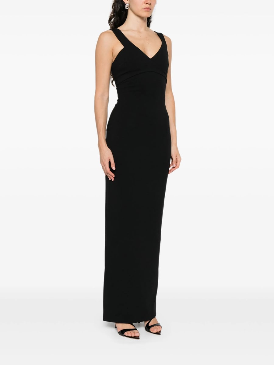 Solace London Solace London V-neck Dress, view 4
