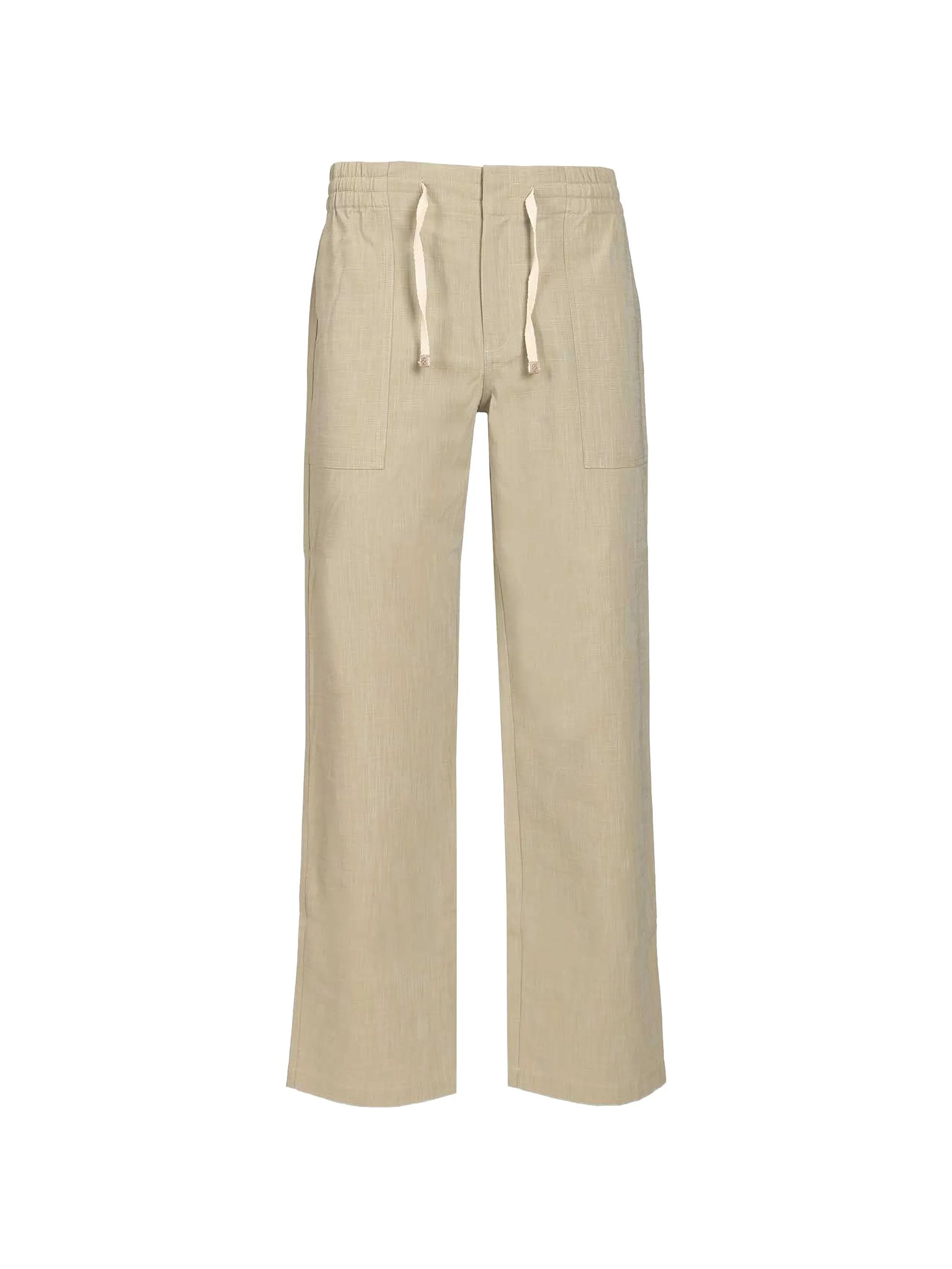 Drole De Monsieur Drole De Monsieur Elasticated Cotton Trousers