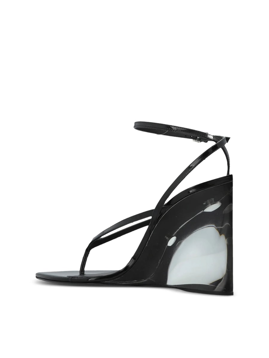 Alaïa Alaïa Toe Strap Wedge Sandals, view 4
